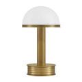 Promenade lamp unlit viewed from front on plain white background