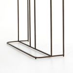 Product Image 2 for Adalley Small Console Iron Matte Brass from Four Hands