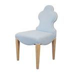 Product Image 6 for Clover Back Upholstered Performance Fabric Dining Chair from Worlds Away