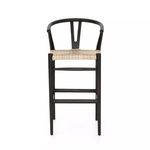 Product Image 1 for Muestra Teak Black Bar Stool from Four Hands