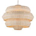 Product Image 8 for Antibes Medium White Chandelier from Currey & Company