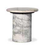 Product Image 11 for Oranda White Marble End Table from Four Hands