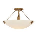 Product Image 1 for Vivienne 1-Light Semi Flush from Mitzi