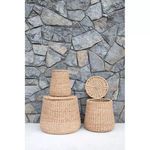 Product Image 5 for Piper Woven Rattan Baskets With Lids (Set Of 3 Sizes) from Creative Co-Op