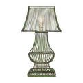 Product Image 11 for Tuteurs Distressed Green Table Lamp from Currey & Company