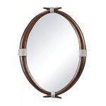 Product Image 1 for Antler Mirror With Silver Rope Accents from Elk Home