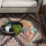Product Image 4 for Nikki Chu By Decca Indoor / Outdoor Tribal Multicolor Runner Rug from Jaipur