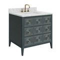 Product Image 11 for Santos 36" Vintage Navy Vanity with Rectangular Undermount Sink from Currey & Company
