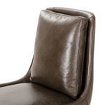 Product Image 3 for Burbank Brown Leather Modern Desk Chair from Four Hands