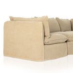 Product Image 3 for Andre Slipcover 4-Piece Left-Facing Sectional with Ottoman - Broadway Canvas from Four Hands