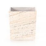 Product Image 2 for Travertine Planter White Travertine from Four Hands