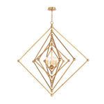 Product Image 1 for Selena Large Gold Metal Square Chandelier from Regina Andrew Design