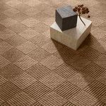 Product Image 18 for Amanar Indoor / Outdoor Tribal Brown Rug 18" x 18" from Jaipur 