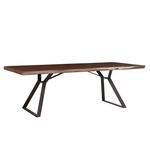 Product Image 2 for Nottingham Acacia Wood Live Edge Dining Table In Walnut Finish from World Interiors