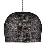 Product Image 1 for Piero Large Black Iron Pendant from Currey & Company