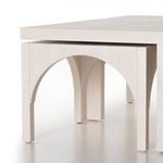 Product Image 5 for Amara Coffee Tbl W/Nesting Arch Stls Wht from Four Hands