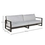 Product Image 13 for Avondale Aluminum Sofa from Summer Classics
