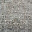 Anastasia Stone Blue Rug with ornate traditional design in distressed blue and gray tones