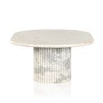 Product Image 15 for Oranda Solid Marble Fluted Coffee Table from Four Hands