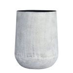 Product Image 2 for Set of 3 Antique Gray Iron Vases from BIDKHome