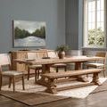 Product Image 24 for Fenwick Extendable Reclaimed Pine Wood Dining Table Top in Natural from Classic Home Furnishings