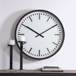 Product Image 2 for Uttermost Fleming Large Wall Clock from Uttermost