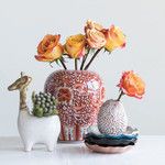 Product Image 4 for Vienna Sienna & Coral Stoneware Ginger Jar With Lid from Creative Co-Op