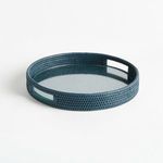 Product Image 2 for Burma Rattan Round Serving Tray from Napa Home And Garden