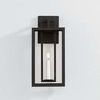 Amire sconce front view mounted on plain white wall without shadows