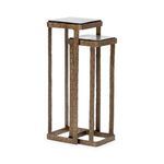 Product Image 1 for Gillian Set of 2 Glass Accent Nesting Table from Classic Home
