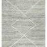 Product Image 3 for Renee Hand Knotted Geometric Light Blue/ Ivory Area Rug from Jaipur 