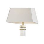 Product Image 3 for Evelyn Alabaster Column Lamp from Chelsea House