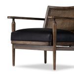 Product Image 25 for Xavier Black Leather Chair from Four Hands