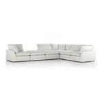Product Image 1 for Stevie 5 Piece Sectional Sofa with Attached Ottoman from Four Hands