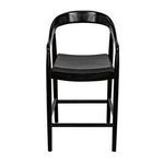 Remo chair rear view highlighting backrest structure and leg connecting bars