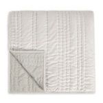 Product Image 3 for Seville Velvet Fabric Oyster Gray Quilt from Classic Home Furnishings