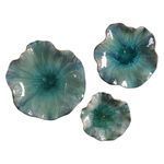 Product Image 1 for Uttermost Abella Ceramic Flowers, S/3 from Uttermost