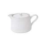 Product Image 1 for Beja 34 oz. Ceramic Stoneware Teapot - White & Cream from Costa Nova