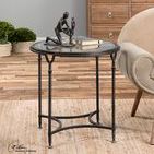 Product Image 1 for Uttermost Samson Glass Side Table from Uttermost