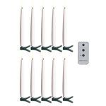 Product Image 1 for Evergreen Glow Remote-Controlled Candle, Set of 10 from Raz Imports