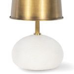 Product Image 5 for Hattie White Concrete Gold Metal Mini Lamp from Regina Andrew Design