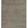 Basis Taupe Rug in neutral taupe with subtle linear texture woven from wool and viscose