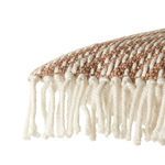 Product Image 1 for Odessa Chevron Mauve/ Ivory Indoor/ Outdoor Lumbar Pillow from Jaipur 