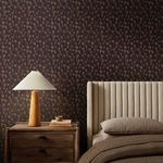 Product Image 3 for Wild Flowers I Black and Tan I Wallpaper by Roseanne Kenny from Four Hands