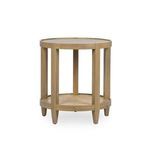 Product Image 2 for Devin Oak Wood Round End Table from Classic Home