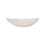 Back profile emphasizing smooth resin surface and subtle marbling of Bucolic Bowl