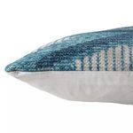 Product Image 2 for Sadler Indoor/ Outdoor Tribal Blue/ White Throw Pillow 22 inch by Nikki Chu from Jaipur 