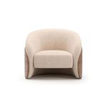 Product Image 2 for Fleur Wood Back Lounge Chair from Caracole