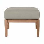 Product Image 5 for Croquet Teak Outdoor Woven Ottoman from Summer Classics