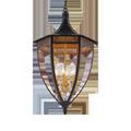Wycombe Lantern shown from a slightly rotated front angle highlighting curved frame and roof design